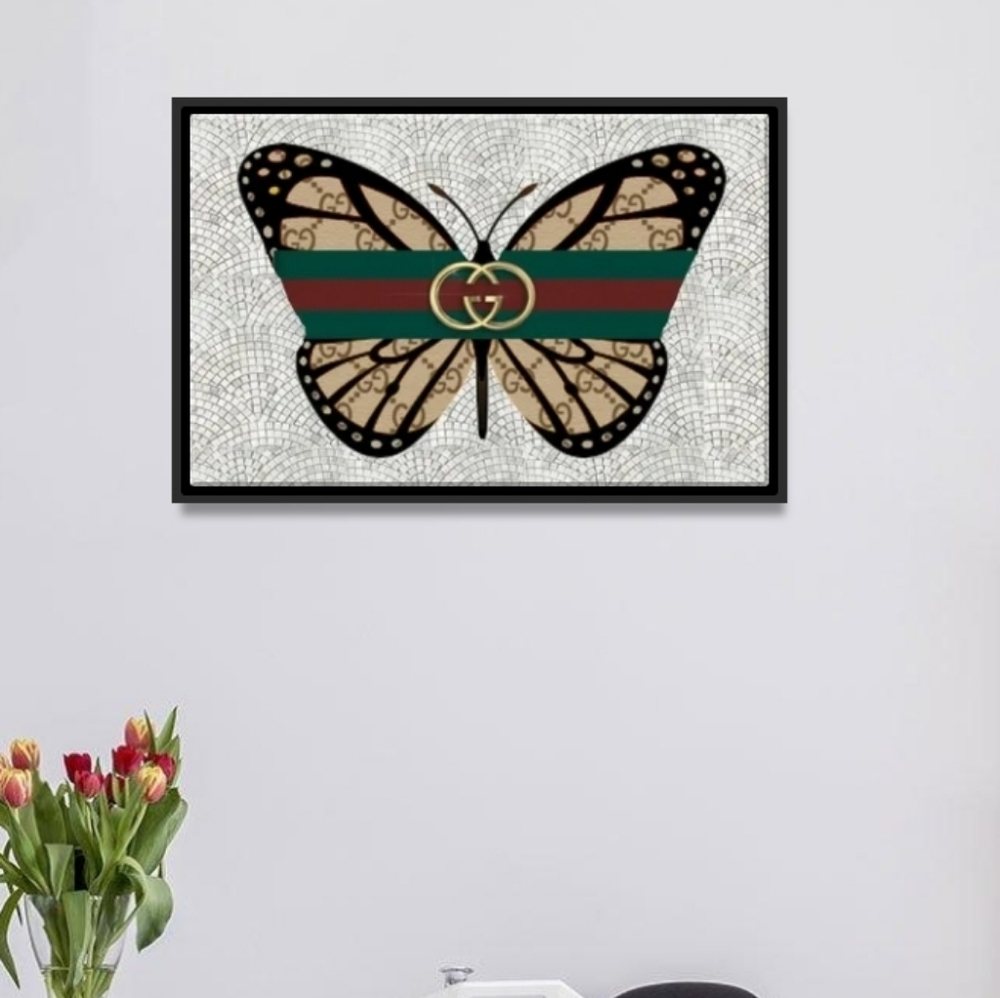Gucci 8 1/2"x11" Wall Art